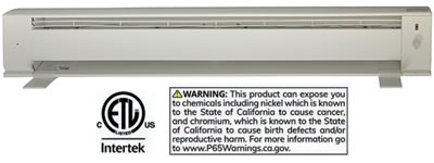 portable hydronic baseboard