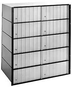 10 door aluminum mailboxes