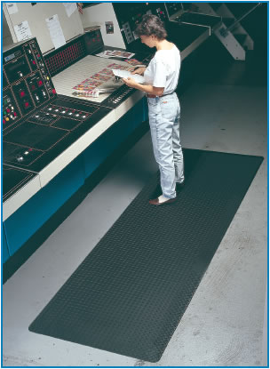 Wearwell diamond plate select anti-fatigue matting