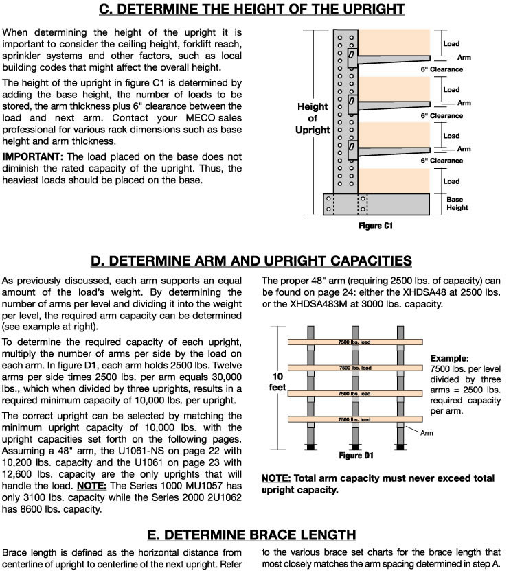medium duty cantilever rack