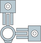 Note: An 
 entire structure should not be constructed from swivel fittings, as these types would not provide sufficient stability or rigidity in the structure due to the free rotation of the fitting.