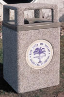 logo for concrete waste containers