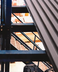 corrugated decking
