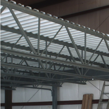 corrugated steel decking