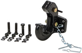 Optional Pintle Hook for Fork Truck Lifting Beams