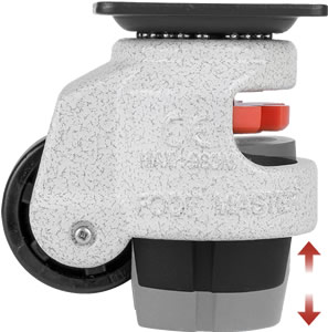 series gd leveling plate caster