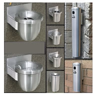 Wall MounteS ash/trash/waste Receptacles
