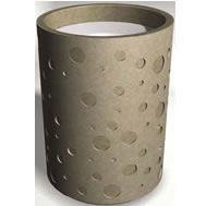 concrete waste container