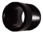 treaded male to snap type female base adapter