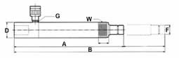 4 ton car cylinders
