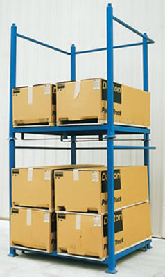 Internestable Stackable Rack Systems, Welded Steel Rack Systems