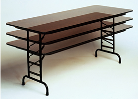 melamine folding tables