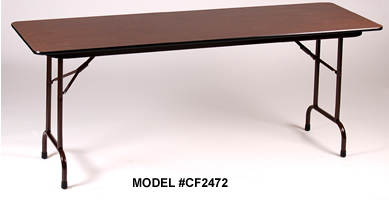 melamine folding tables