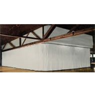 glide wall track & roller partition system