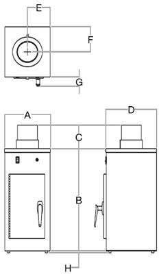 Mini-Mark 2 Non-Powered Station Drawing