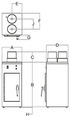 Mini-Mark 2 Powered Station Drawing