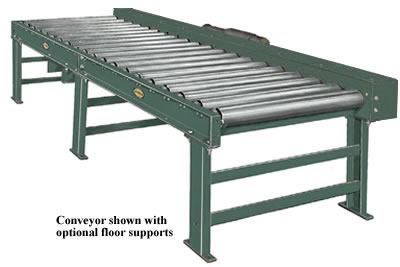 heavy duty chain driven live roller with hex shaft