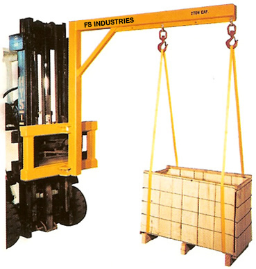fork lift boom carriage jib