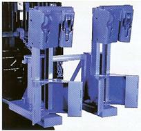 drum handling fork-lift attachment