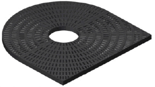 square and round tree grate