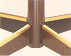 mocha brown enamel club chairs