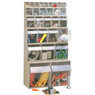 clear tip out bin systems