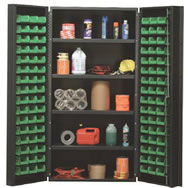 all welded bin cabinets