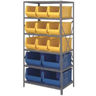 heavy duty steel units with hulk 24" containers