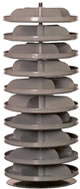 17 inch rotabin revolving shelf units