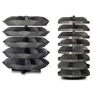 rotabin revolving shelf units