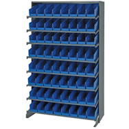 sloped shelving system