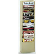 vertical con-tur literature racks