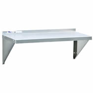 aluminum wall shelves