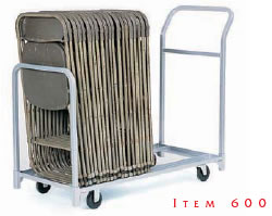 folded stacked chair tote