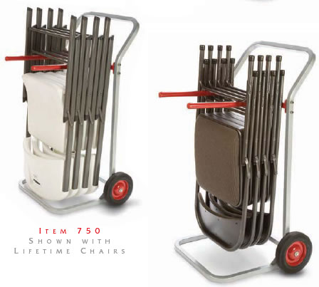 folding chair carts