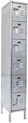 Stainless Steel Locker Model No. LOCK-1218-SS61