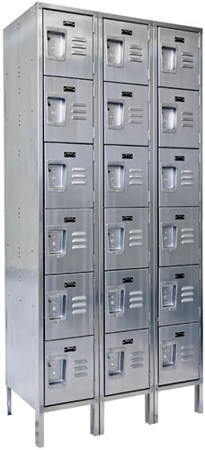 Stainless Steel Locker Model No. LOCK-3618-SS63