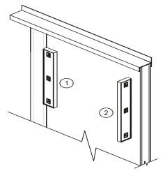 Continue toward next corner. Check each panel for plumb (Detail J).
