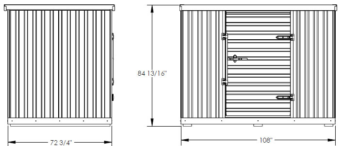 steel shed