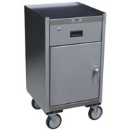 Narrow Stainless Steel mobile cabinets