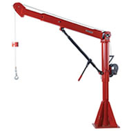 Captain Series 5FT20 and 5FT25 Stationary Davit Cranes - Up to 2,800 lb Capacity