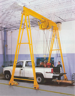 PF Series Gantry Cranes offer high capacity, high height, long span and economical lifting solutions.