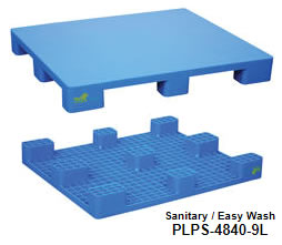 PLASTIC PALLETS & SKIDS, Yellow, Uniformed supported weight Cap