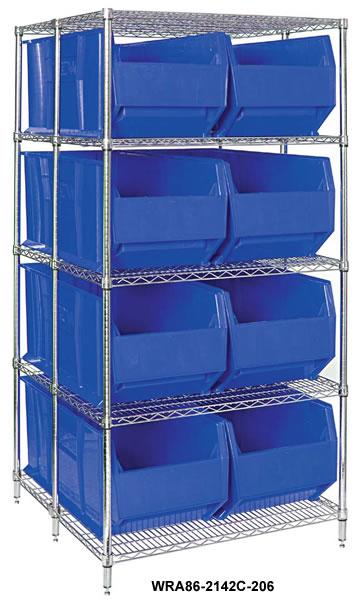 LK Goodwin Company - Mobile Giant Stack Containers (Carton of 3)