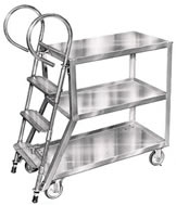 stock picker ladder trucks